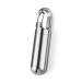 Pill Holder with Carabiner Style Clip Stainless Steel Pill Fob Keychain (Large)