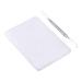 Mixing Tool Makeup Tools Stainless Steel Small Rectangle Shape Palette Plate Mixer Plate Makeup Palettes