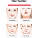 Bowtong Reusable V-Face Bandage Shaper for Women - Weight Loss Lift-Up Belts Reduces Double Chin Thinner Gray Mask - Buy Online on GoSupps.com