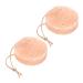 BESPORTBLE 2pcs Pet Saline Small Mineral Salt Block Rabbit Salt Licking Pet Supplies Mineral Saline Pink