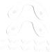 Buy Gleavi 20 STK Silicone Nose Pads - Anti-Slip Transparent Glasses Nasal Pads with Straps - Perfect for Sunglasses & Spectacles Worldwide Shipping - Buy Online on GoSupps.com