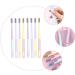 Buy Gatuida Ice Cream Manual Toothbrush Set - 8pcs Whitening Plastic Toothbrush for Fresh Oral Care | International Shipping Available - Buy Online on GoSupps.com