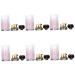Didiseaon Trendy Nail Charms 6 Sets Nail Holder Pedicure Tip Stand Fingernail Display Stand Manicure Practice Stand False Nail Tip Holder Tool Stand Nail Art Tool Metal Head Magnet Show Rack