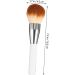 Ipetboom Makeup Brush Foundation Brush Eyeshadow Foundation Blush Brush Synthetic Foundation Brush Eyebrow Brush Foundation Makeup Brush Face Powder Brush Artificial Fiber Fluffy Miss White - Buy Online on GoSupps.com