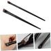 Baluue 15 Sets Ultra Thin Eyeliner Wood Eyebrow Brush Eyebrow Black Women Eyebrow Brush - Buy Online on GoSupps.com