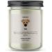 220g Soy Wax Jug Candle with Vanilla Jasmine & Sugared Almond - Dog Candles Gift by Makester - Buy Online on GoSupps.com