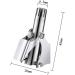 Premium Stainless Steel Nose Hair Trimmer - Portable & Washable Manual Razor for Effortless Grooming - Buy Online on GoSupps.com