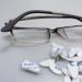 Jitnga 12 Pairs Glue D-Shaped Nose Pads - Non-Slip Soft Silicone Self-Adhesive for Glasses & Sunglasses - 19mm Transparent - Buy Online on GoSupps.com
