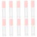 Hemobllo 10pi ces Flacons de Gloss Rechargeables Contenant pour Gloss L vres Format Voyage