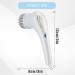 Electric Scrub Brush for Cleaning with 5 Changing Heads Power Cleaner Electric USB Charging 360 Vibration Cleaning Power Shower Cleaner Household Multipurpose Cleaning - Buy Online on GoSupps.com