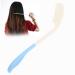 1Pcs Long Handle Soft Comb Long Handled Comb Long Handle Comb Anti-Slip Ergonomic Long Comb Reach(Comb)