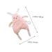 Kichouse Comfort Towel & Seautier Toy Safety Cover for Babies - Cute Animal Design - Perfect Baby Gift - 30x15cm - Buy Online on GoSupps.com