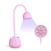 UV LED Nail Lamp 360 Rotatable Hands-Free UV LED Nail Lamp