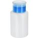 sourcing map Solvent Alcohol Dispensers 180ml(6.1oz) Straight Push Down Liquid Dispenser Pump with Sealing Stainless Steel Lid for Acetone Cleanser Polish Remover Blue Straight Blue - Buy Online on GoSupps.com
