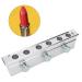 DIY Lipstick Mold Kit - 12.1mm Aluminum Alloy 6 Holes Versatile Lip Balm & Cosmetic Form - Perfect for Creative Lipstick Production! - Buy Online on GoSupps.com