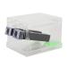 Cricket Pen Acrylic Cricket Feeding Box with Feces Layer Keep Cricket Feeding Neat and Tidy Convenient for Cricket and Pet(L)