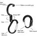 GEAR AID HEROCLIP Medium Snap Hooks - Perfect for Camping Backpacking Travel & Garage Organization | International Shipping - Buy Online on GoSupps.com