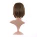 MapofBeauty Natural Designer Short-Length Synthetic Straight Wig - Light Brown | Premium Quality & Worldwide Shipping - Buy Online on GoSupps.com