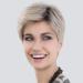 Avia Female Short Synthetic Wig - Smooth Blonde with Black Roots - Stylish Straight Hair Wig for Women - Buy Online on GoSupps.com