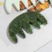 Buy Nolitoy Green Jade Scalp Massage Comb | Gua Sha Hairbrush & Acupuncture Tool for Men & Women - International Shipping - Buy Online on GoSupps.com