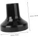 AUTSUPPL 1pc Hair Styling Hood Hair Dryer Cap Hair Care Product Hair Blower Accessory Hair Toppers Abs Black - Buy Online on GoSupps.com