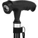 Walking Stick/Crutches Lightweight Carbon Fiber Walking Sticks with Adjustable Light Handle 10 Height Levels Adjustable for Older Men or Women with 4 Legs 2 Non-Changeable Base Journey - Buy Online on GoSupps.com