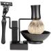 Frcolor 4-Piece Men's Razor Stand Set - Razor Brush Holder & Shaving Soap Dish - Premium Steel Shaving Stand for a Perfect Grooming Experience - Buy Online on GoSupps.com