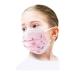 Kids 3 Ply Disposable Face Masks - 50PCS Pink Cat Print | Earloop Children's Protective Mask - Buy Online on GoSupps.com