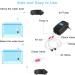 Flintronic Aquarium Air Pump - Quiet Oxygen Pump Kit for 5-300L Fish Tanks | Includes Silicone Hose Air Stone & T-Plug - #1 Mini Aqua Rental Pump 8W Double Hole Black - Buy Online on GoSupps.com