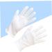 OKUMEYR 12 Pairs Moisturizing Food Handling Glove Hair Dye White Kitchen Hair Dyeing Dry Hands White Work Spa XL:24X11cm White - Buy Online on GoSupps.com