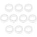 Jojomis Soft Rubber Scissors Finger Rings Grips - 20pcs White for Salon Hairdressing - International Shipping Available - Buy Online on GoSupps.com