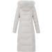 Hehiy Ladies Quilted Jacket - Warm Winter Coat with Belt Bag | Extra Long Light Down Jacket for Women in Black & Beige - 3XL Available - Buy Online on GoSupps.com