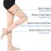 GLEMOSSLY Thigh High Compression Stockings 20-30 mmHg - Footless Firm Support Hose for Varicose Veins & Swelling - Beige Medium - Women & Men - Buy Online on GoSupps.com