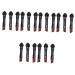 CRILSTYLEO 60 Pcs Eye Shadow Applicator Face Eyeshadow Sponge Applicator Make up Kit Cosmetics Huda Maquillaje