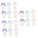 Holibanna 9 Pairs Plush Rabbit Ear Hair Clip Stuffed Bunny Hair Clip Rabbit Bunny Costume Accessories Bowknot Ribbon Hair Pins Kawaii Hair Clips Style Hairpins Bunny Hair Clips Fabric