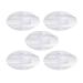 Atacesotaiv 5 pcs Catheter Stabilization Device,Adhesive Sticker for Foley Catheter with Foam Anchor Pad Leg Ban Stabilization Device,Adhesive Urinary Catheter Hook and Loop Fixing Device (White)