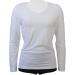 ANNAPS Women's White Diabetes Long Sleeve T-Shirt with Insulin Pump Pockets - Size L - Buy Online on GoSupps.com