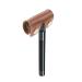 Petufun Razor head protection made of leather razor blade protection portable durable knife protection with a safe button lock design perfect for protecting your razor (85 x 45 mm) brown