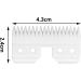 AIRERA 1 Pack Replacement Blade Cutter for Fast Feed 18 Teeth Ceramic Moving Blade Grooming Tools Replacement Ceramic Cutters for Pets/Human Fits AG/A5 Hair Clippers(1 Pack White) - Buy Online on GoSupps.com