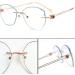 Epasha Vintage Glasses Composition Bracket - Bone & Brick Borderless Frames Rhinestone-Metal Repair Parts Replacement Arms - Perfect for Retro Style - Buy Online on GoSupps.com