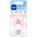 MAM Original Start Soother 0-2 Months (Set of 2) Baby Soother Made from Sustainable Material SkinSoft Silicone Teat with MAM Soother Case Pink (Designs May Vary) Pink 2 - Buy Online on GoSupps.com