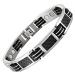 Willis Judd Mens Titanium Magnetic Bracelet With Link Adjusting Tool