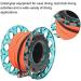 Keenso Handle Pulley Scuba Spool Reel 30m - Durable Plastic Diving Finger Spool Reel - Blue - Buy Online on GoSupps.com