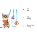 Escape-Proof Cat Harness and Leash Set - Reflective Vest for Small Cats | XXS Orange - Buy Online on GoSupps.com