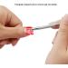 Double Ends Stainless Steel Triangle Cuticle Peeler Scraper Dead Skin Pusher Remove Gel Nail Polish Nail Art Remover Tool Practical and Popular Durability and practicality - Buy Online on GoSupps.com