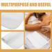 Frcolor 2 Pack Reusable Castor Oil Compress Cloths - Absorbent Flannel for Belly & Joint Relaxation - Buy Online on GoSupps.com
