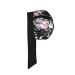 Silk Satin Bonnet for Curly Hair | Floral Black Sleep Cap for Women | Large Night Cap with Tie Band - Buy Online on GoSupps.com