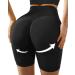 Buy Mesing Women's Scrunch Butt Cycling Shorts Opaque Push-Up Hot Pants for Gym Yoga & Workout - Size M Black - Buy Online on GoSupps.com