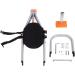 GHFTCCF Walking Crutches Hands Free Crutch Painless Knee Brace Crutch with Spring Button Antiskid Protection Knee Support for Joint Fracture Lightweight Walking Aid - Buy Online on GoSupps.com