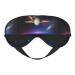 Cosmic Saturn Unisex Elastic Adjustable Buckle Design Blackout Sleep Eye Mask for Home Travel Yoga Office Nap